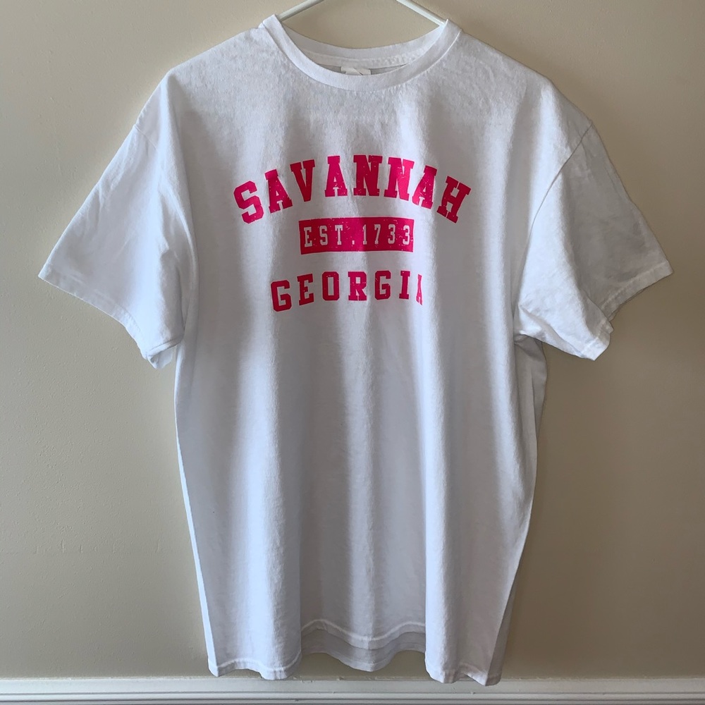 White Savannah GA Shirt